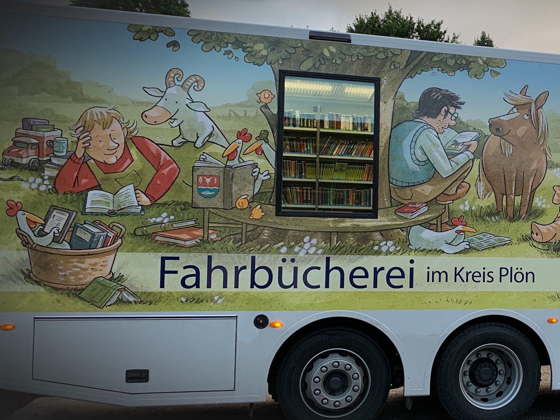 Bücherbus Fahrbücherei Preetz
