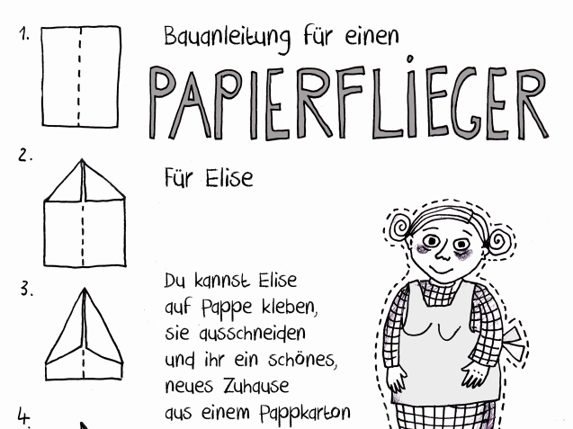 Papierflieger-Anleitung